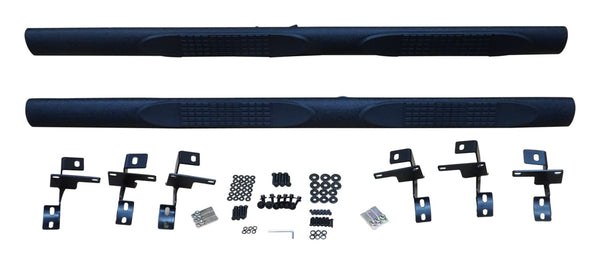 RT Offroad Side Steps with Textured Powder Coat Finish for 4 Door Jeep JK Wrangler