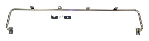 RT Offroad Light Bar, Stainless, w/ 4 Light Tabs