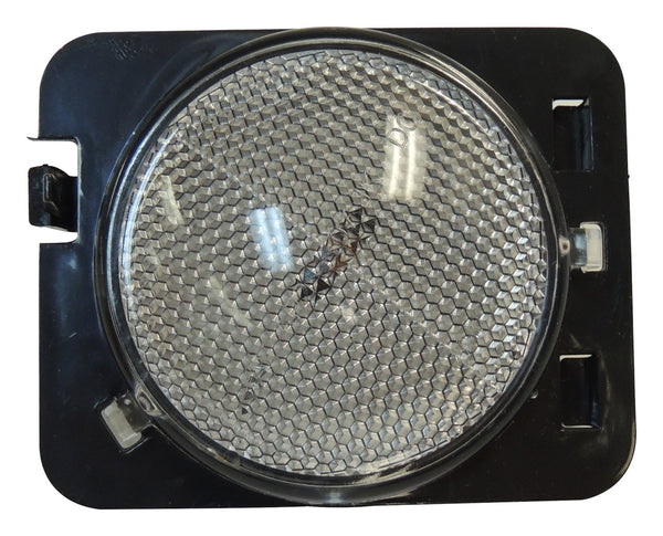 RT Offroad Clear Side Marker Light, Right Front, w/ Amber Bulb for Jeep 07-18 JK Wrangler