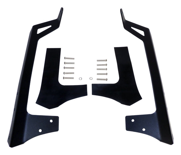 RT Offroad LED Light Bar Windshield Bracket Set — 2007-2017 Jeep Wrangler; 2018 Jeep Wrangler JK / Wrangler Unlimited, select trims (RT28088)