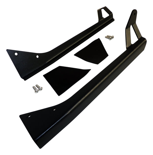 RT Offroad LED Light Bar Windshield Bracket Set for 1987-1995 CJ-7, CJ-8, & YJ Wrangler