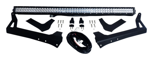 RT Offroad 50" LED Light Bar and Windshield Bracket Kit for 2007-2018 Jeep JK Wrangler