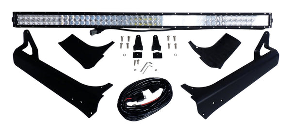 RT Offroad 50" LED Light Bar and Windshield Bracket Kit for 1997-2006 Jeep TJ Wrangler