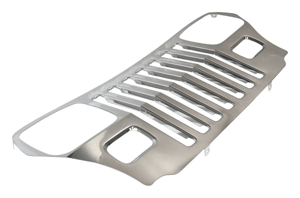 RT Offroad Stainless Steel Grille Overlay for 1987-1995 Jeep YJ Wrangler