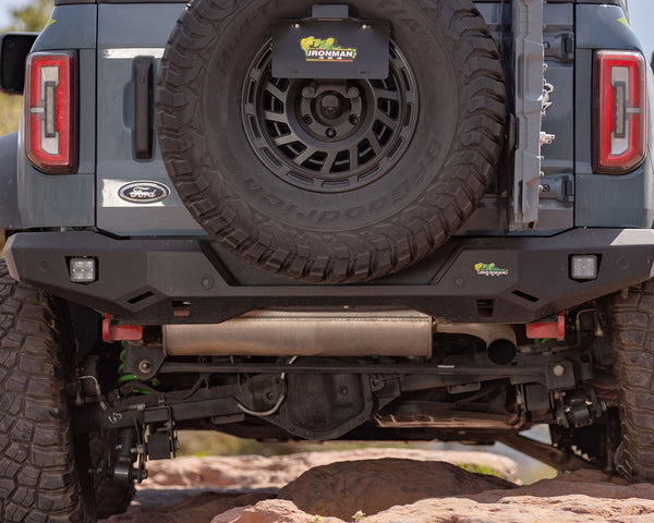 Ironman 4x4 2021+ Ford Bronco Raid Rear Bumper (RTB089K-N)
