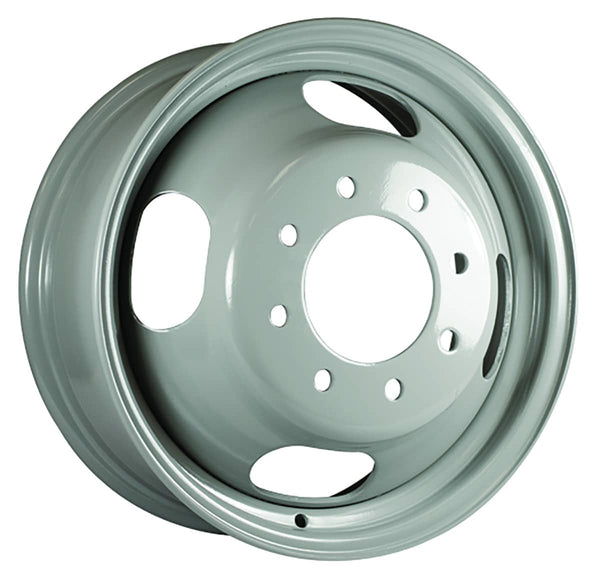 RTX Grey Steel Dually Wheel 16X6.5 8-165.1 Center Bore 117 +125 MM
