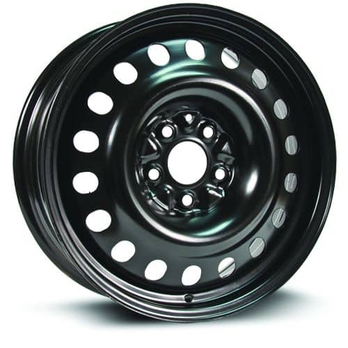 RTX Black Steel Wheel 17X7 5-114.3 +50MM Center Bore 67.1