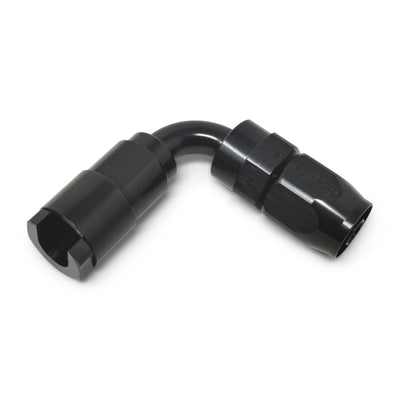Russell Performance Raccord de boyau 90 degrés, raccord rapide SAE 3/8 po femelle à boyau -6 - noir