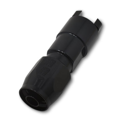 Russell Performance Raccord de boyau droit, raccord rapide SAE 5/16 po femelle à boyau -6 - noir