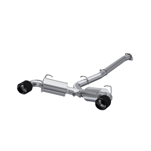 MBRP 3in. Cat-Back. Dual Split Rear. T304. CF Tips