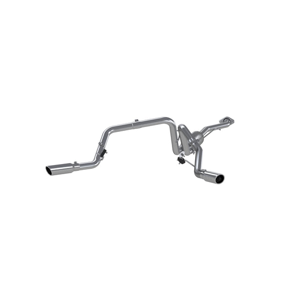 MBRP 2.5in. Cat-Back. Dual Split Side Exit. AL (S5018AL)