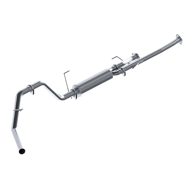 MBRP 3in. Cat-Back. Single Side Exit. AL — 2009-2021 Toyota Tundra