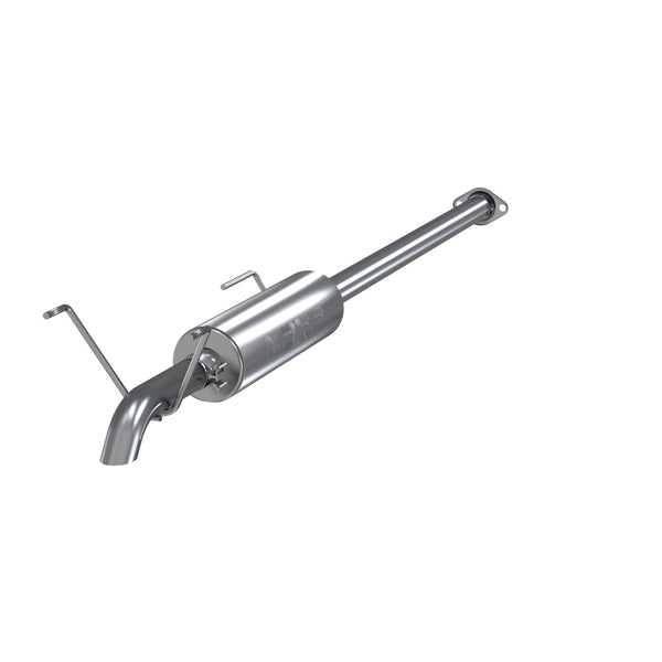 MBRP 2.5in. Cat-Back. Single Turn Down. AL — 2005-2015 Toyota Tacoma