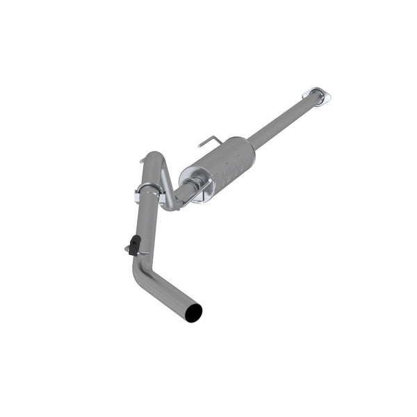 MBRP 2.5in. Cat-Back. Single Side Exit. AL — 2005-2015 Toyota Tacoma