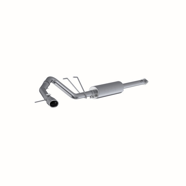 MBRP 2.5in. Cat-Back. Single Side Exit. 4WD Only. AL — 2001-2004 Toyota Tacoma, select trims