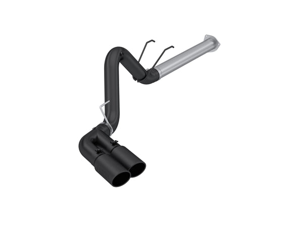 MBRP 4in. Filter Back. Single Side Dual Exit. BLK