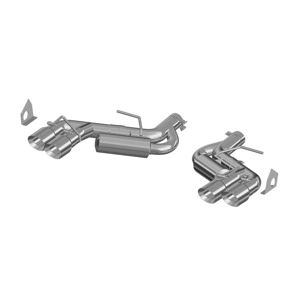 MBRP 3in. Axle-Back. Dual Rear Exit. Quad Tip. T409