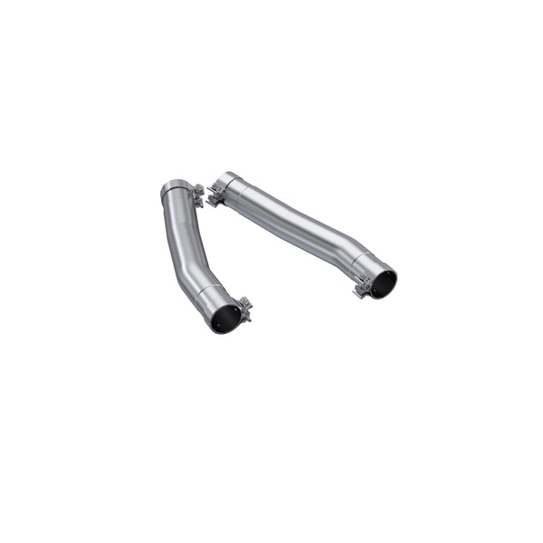 MBRP 3in. Dual Muffler Bypass. T409 — 2015-2023 Dodge Challenger / Charger, select trims