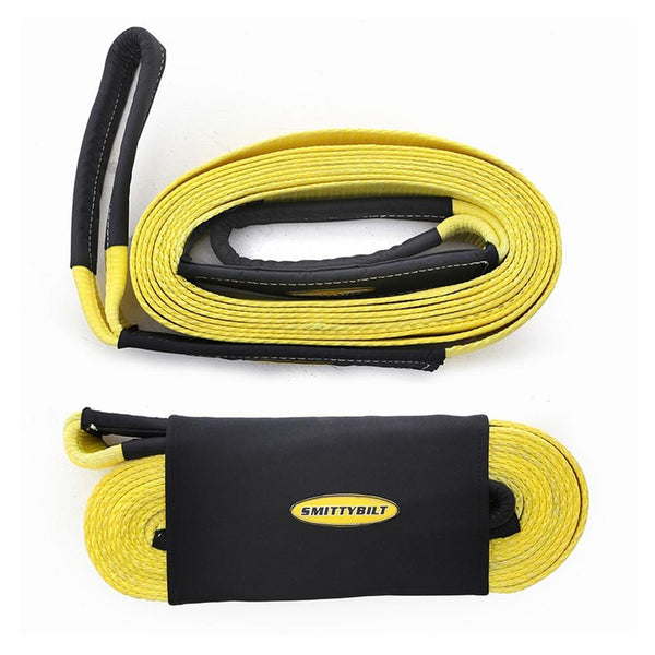 Smittybilt Sangle de remorquage 3 po x 30 pi, capacité 30000 lb