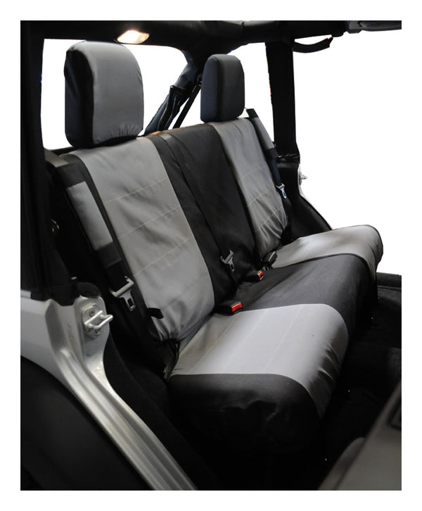 RT Offroad Rear Polycanvas Seat Cover for 2007-2011 Jeep JK Wrangler w/ 2-Doors