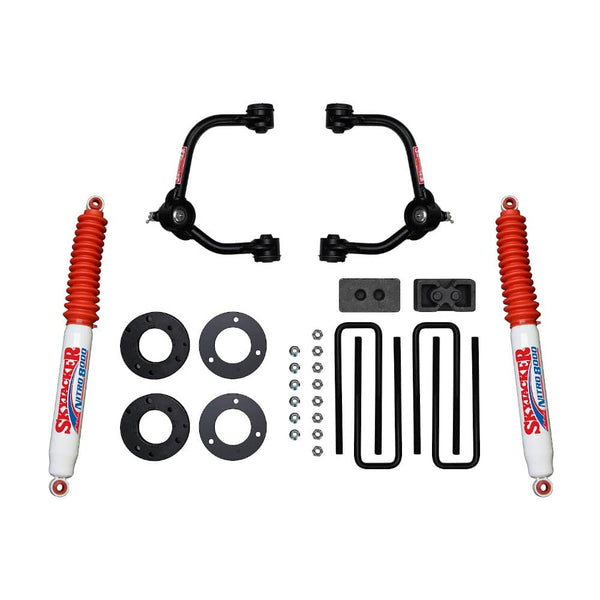 Skyjacker 3 Inch Suspension Lift Kit — Nitro 8000 Shocks — 2014-2020 Ford F-150 (F1430PN)