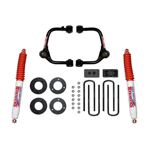 Skyjacker 3 In. Suspension Lift Kit — Hydro 7000 Shocks — 2021 Ford F-150 (F2130PH)