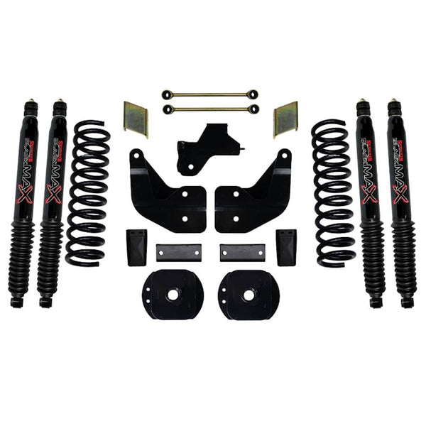 Skyjacker 4" Lift Kit with Black Max Shocks | 19-24 Ram 2500 Diesel 4WD Without Air Ride