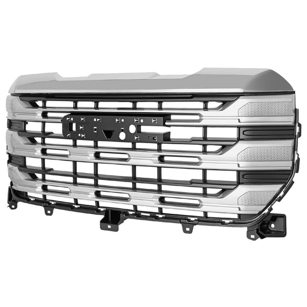 Spec-D Chrome Sle Style Mesh Grille - 22-25 Sierra 1500
