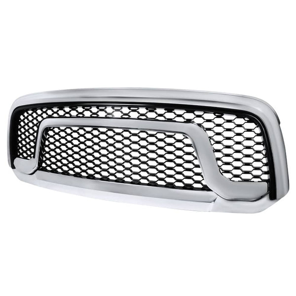 Spec-D Gloss Black Grille - 13-18 Ram 1500