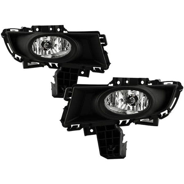 Spyder OEM Fog Lights w/ Switch- Clear — 2007-2008 Mazda 3 (5020765)