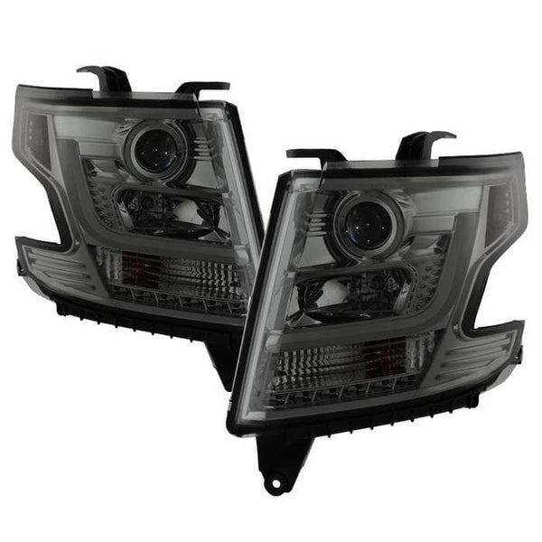 Spyder Phares à projecteur avec feux de jour DEL - 15-20 Tahoe/Suburban