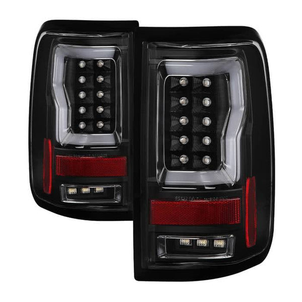 Spyder Feux arrière à DEL - version 2 - noir — 2004-2008 Ford F-150 Styleside (sauf Heritage et SVT) (5084170)