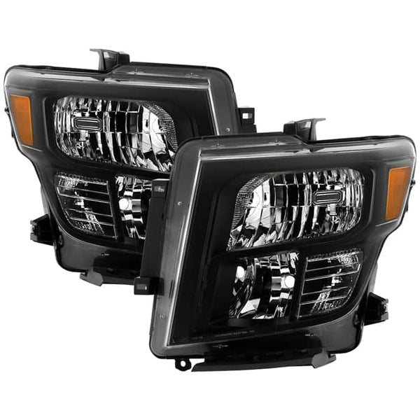 Spyder Phares de style d'origine Xtune OE | 2016-2024 Nissan Titan - noir