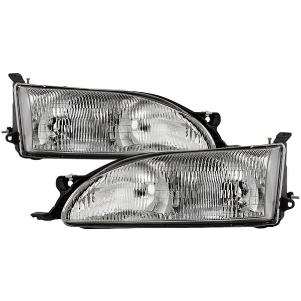 Spyder Phares de style d'origine Xtune OE | 95-96 Toyota Camry - chrome