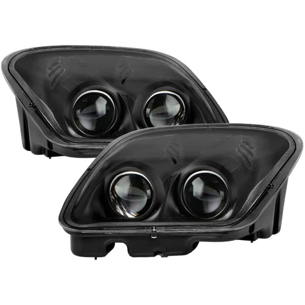 Spyder Phares de style d'origine Xtune OE | 1997-2004 Chevrolet Corvette - noir