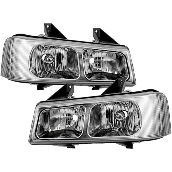 Spyder Xtune OE Chrome OEM Style Headlights | 2003-2019 Express/Savana 1500/2500/3500