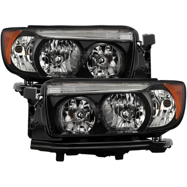 Spyder Xtune OE Black OEM Style Headlights | 2006-2008 Subaru Forester