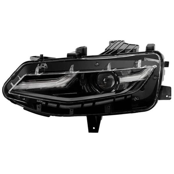 Spyder Xtune Poe LED Black Headlight | 2019-2024 Chevrolet Camaro Driver Side