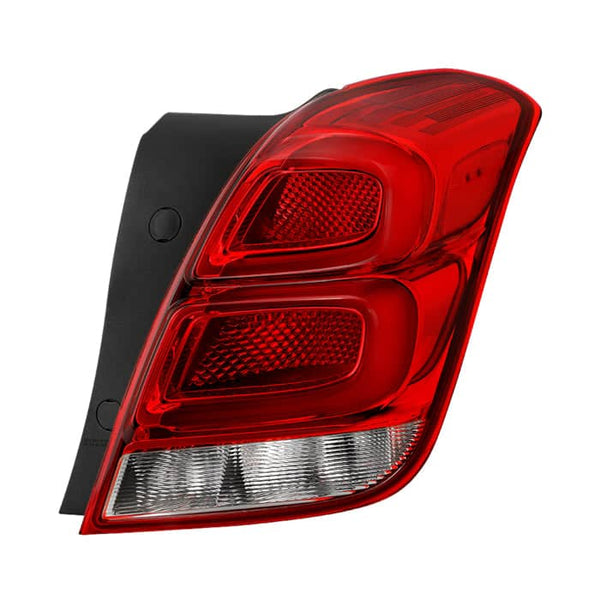 Spyder Xtune Poe Red Clear LED Tail Light | 2017-2022 Chevrolet Trax Passenger Side
