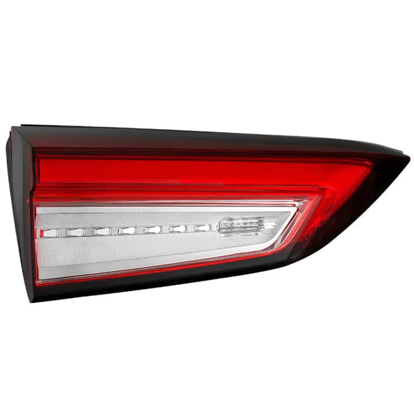 Spyder Xtune Poe Inner LED Chrome Trim Red Tail Light | 2022-2025 GMC Terrain Driver Side