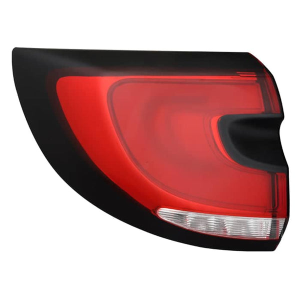 Spyder Xtune Poe Outer Red Clear LED Tail Light | 2021-2025 Pacifica/Voyager Driver Side