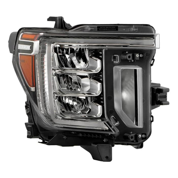 Spyder Xtune Poe Halogen Headlight | 2020-2023 Sierra 2500HD/3500HD Passenger Side