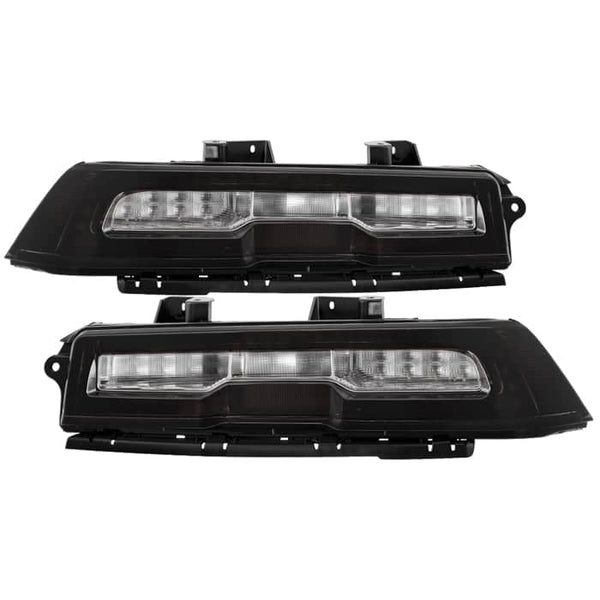 Spyder Xtune Poe Smoke Clear LED Tail Lights | 2014-2015 Chevrolet Camaro