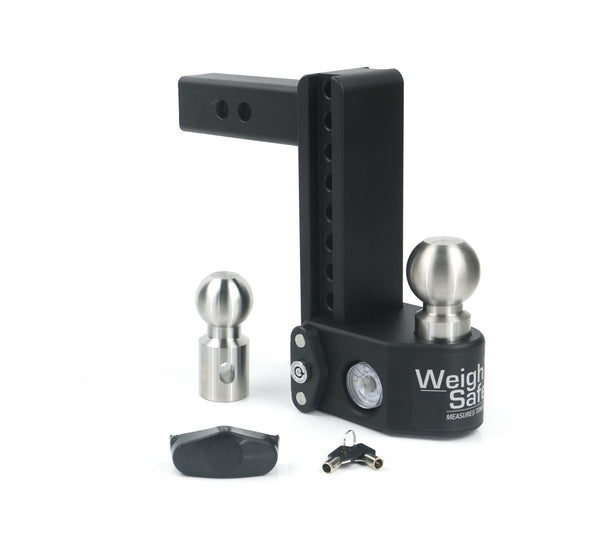 Weigh Safe 8" Ball Mount, 2" Shank