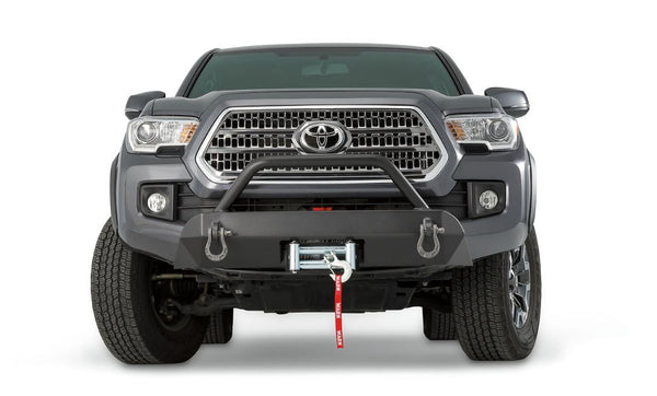 Warn Semi-Hidden Winch Mount with Grille Guard for 2012-2015 Toyota Tacoma