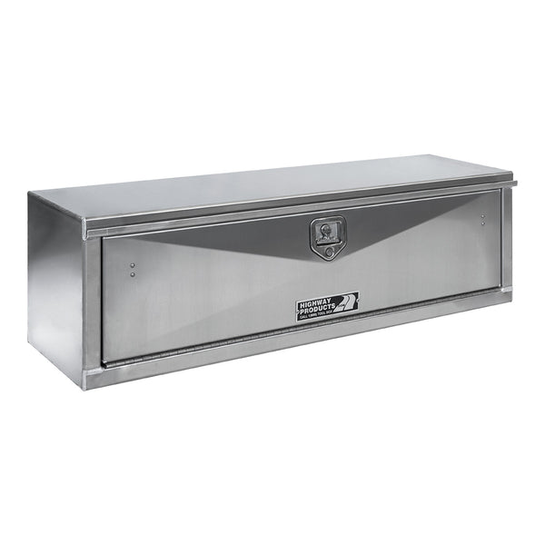 Highway Product 60 X 18 X 18 Aluminum Single Drop Door Underbody Tool Box - 0112-007