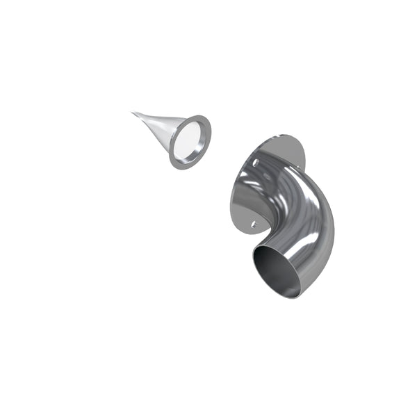 MBRP 2 Inch Tip Assembly. 304 Tip