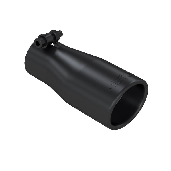 MBRP Tip. 3 in. O.D. Oval 2in. inlet 7 1/16in. length. BLK.