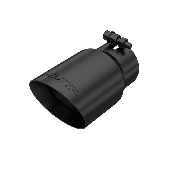 MBRP Tip. 4in. O.D.. Dual Wall Angled. 3in. inlet. 8in. Length.