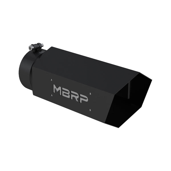 MBRP Black Series Universal 5" Hexagon Shaped Tip. (T5166BLK)